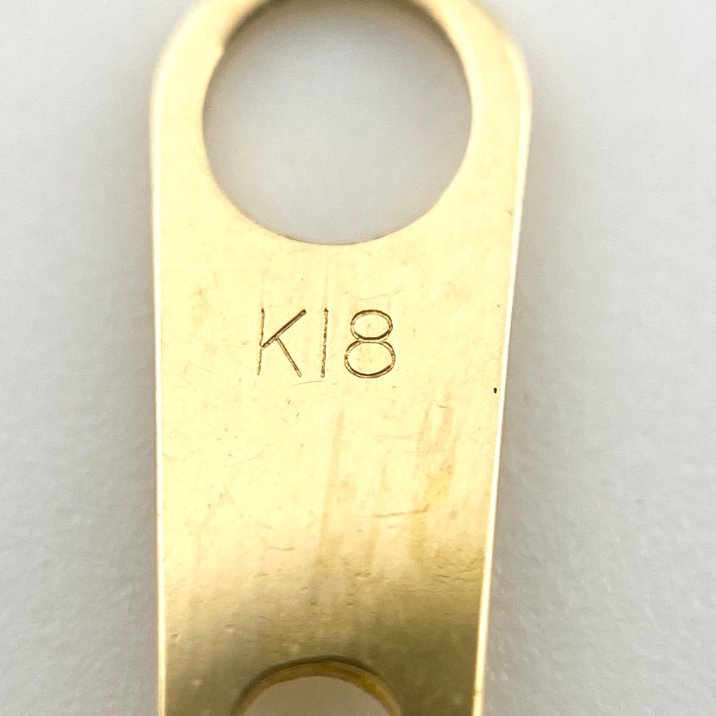 ポーラ メレダイヤ デザインネックレス YG イエローゴールド ペンダント ネックレス K18 750 ダイヤモンド レディース 【中古】brjwl