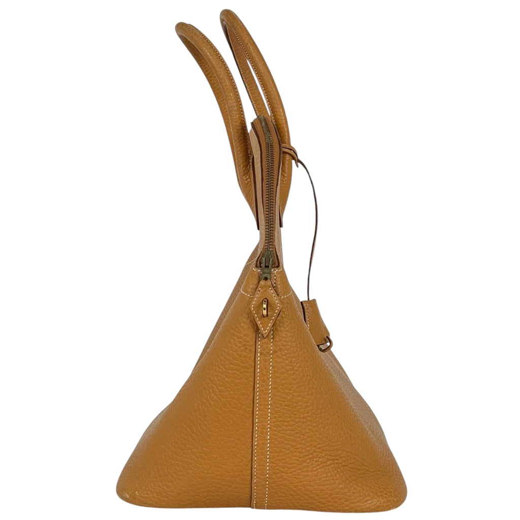 エルメス ボリード 45 ハンドバッグ ブッフル ブラウン レディース 【中古】 brbag