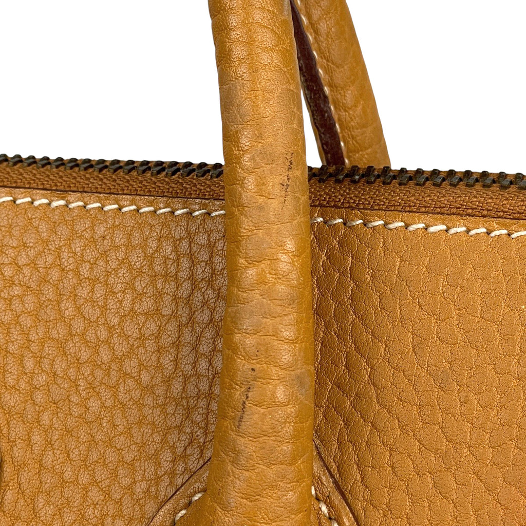 エルメス ボリード 45 ハンドバッグ ブッフル ブラウン レディース 【中古】 brbag