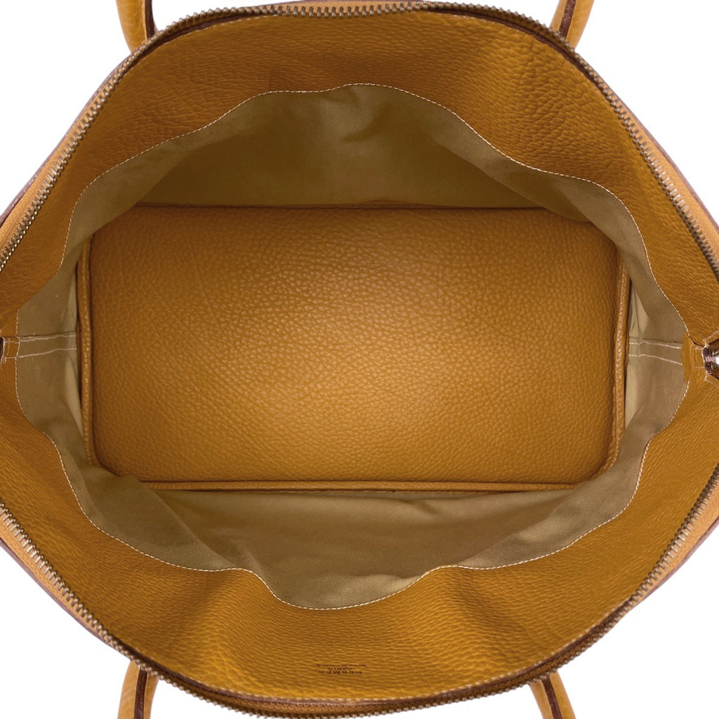 エルメス ボリード 45 ハンドバッグ ブッフル ブラウン レディース 【中古】 brbag