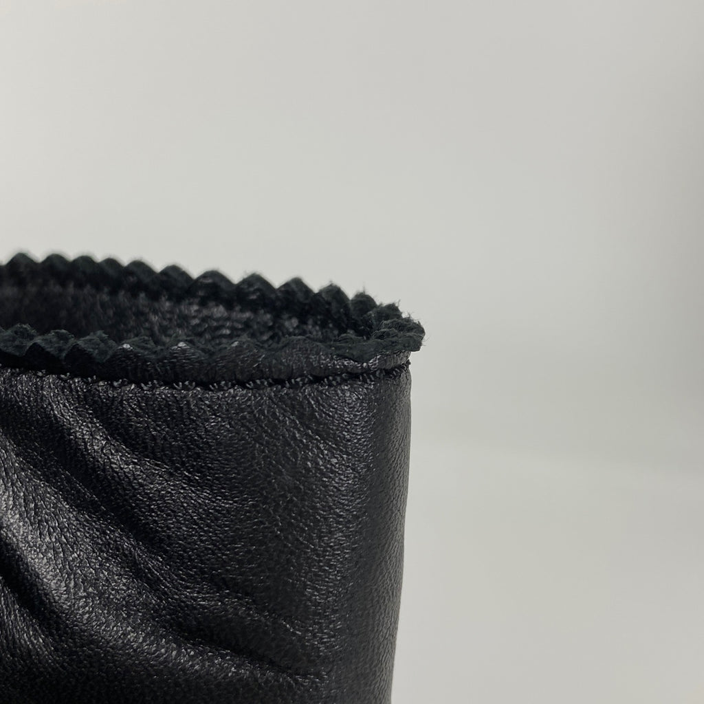 ロエベ ナッパアイレ アナグラム ハンドバッグ レザー ブラック レディース 【中古】brbag
