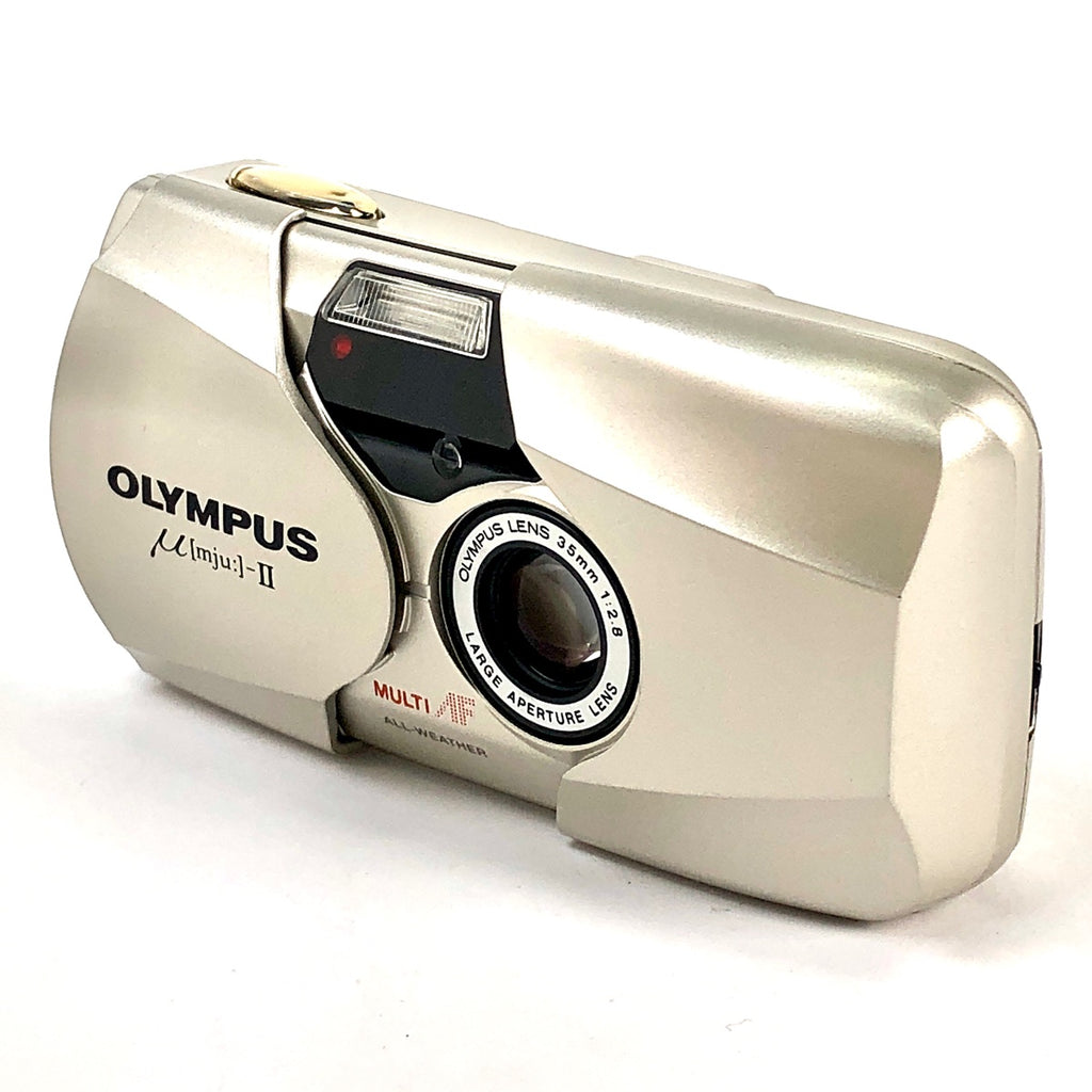 オリンパス OLYMPUS μ II ミュー ［ジャンク品］ フィルム コンパクトカメラ 【中古】cambb