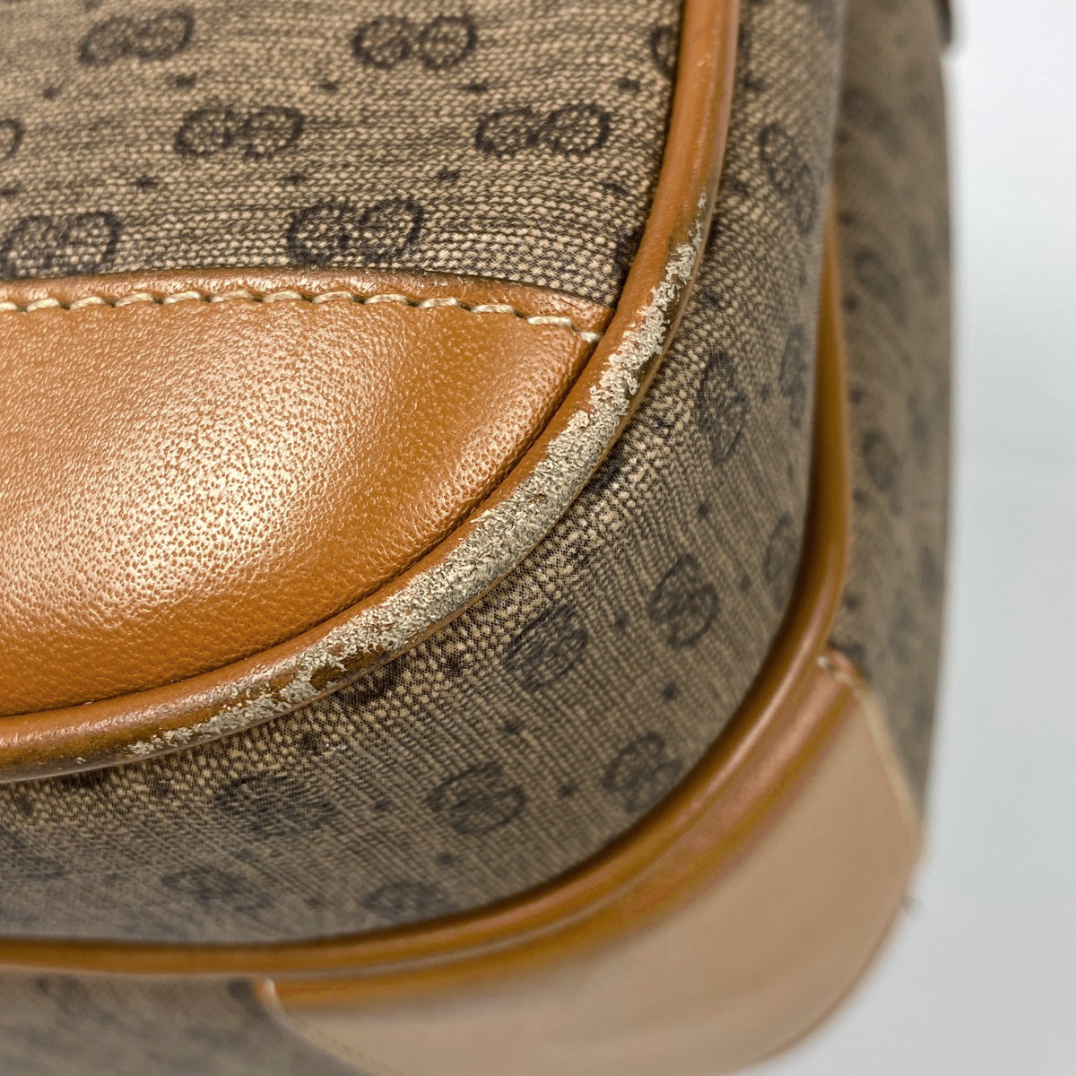 グッチ GUCCI マイクロGG柄 ショルダーバック オールドグッチ
