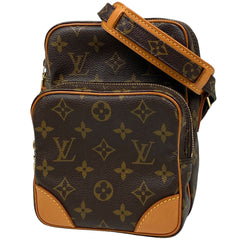 ルイ・ヴィトン アマゾン 斜め掛け ショルダーバッグ モノグラム ブラウン M45236 レディース 【中古】 brbag