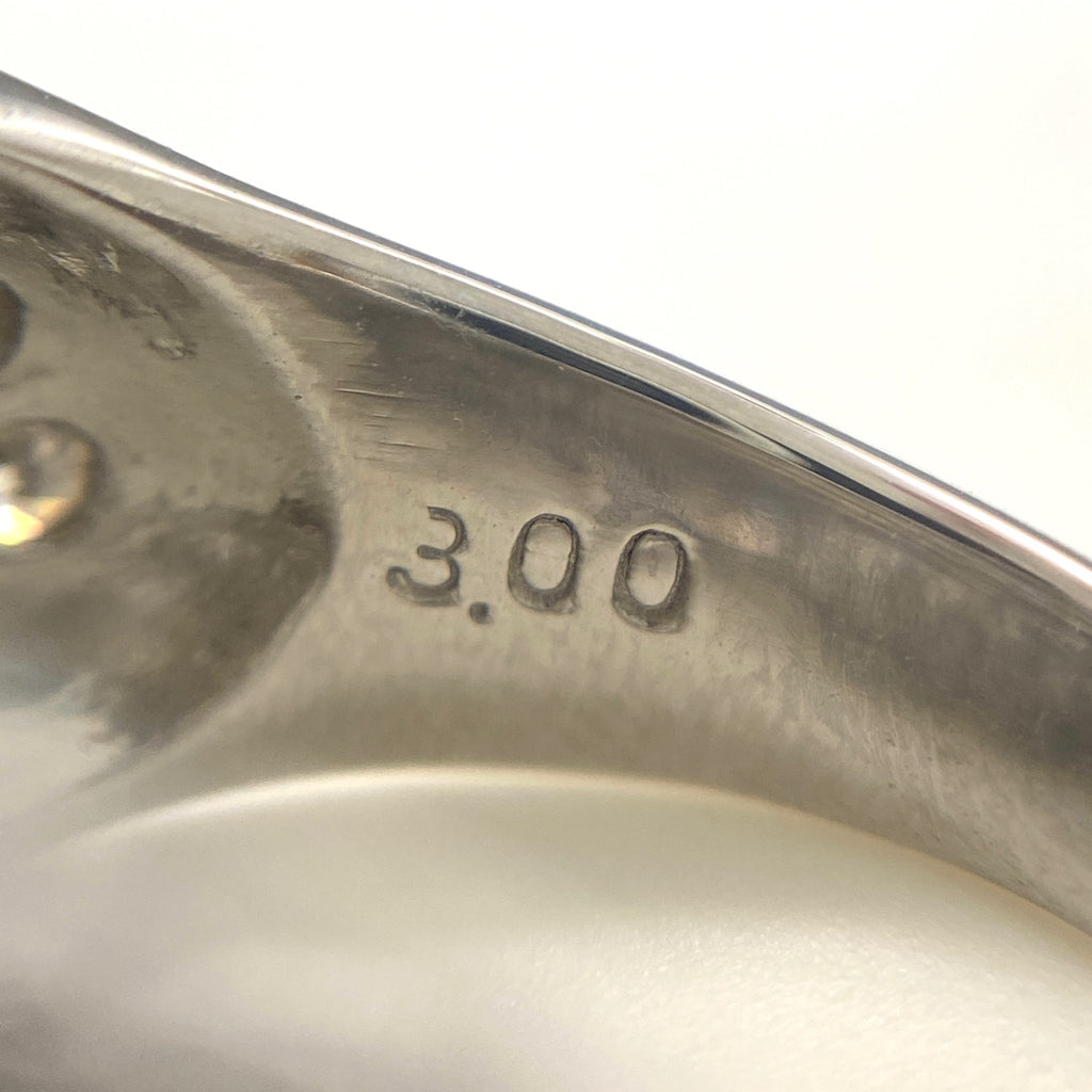 メレダイヤ デザインリング プラチナ 指輪 リング 11号 Pt900 ダイヤモンド レディース 【中古】nbjwl