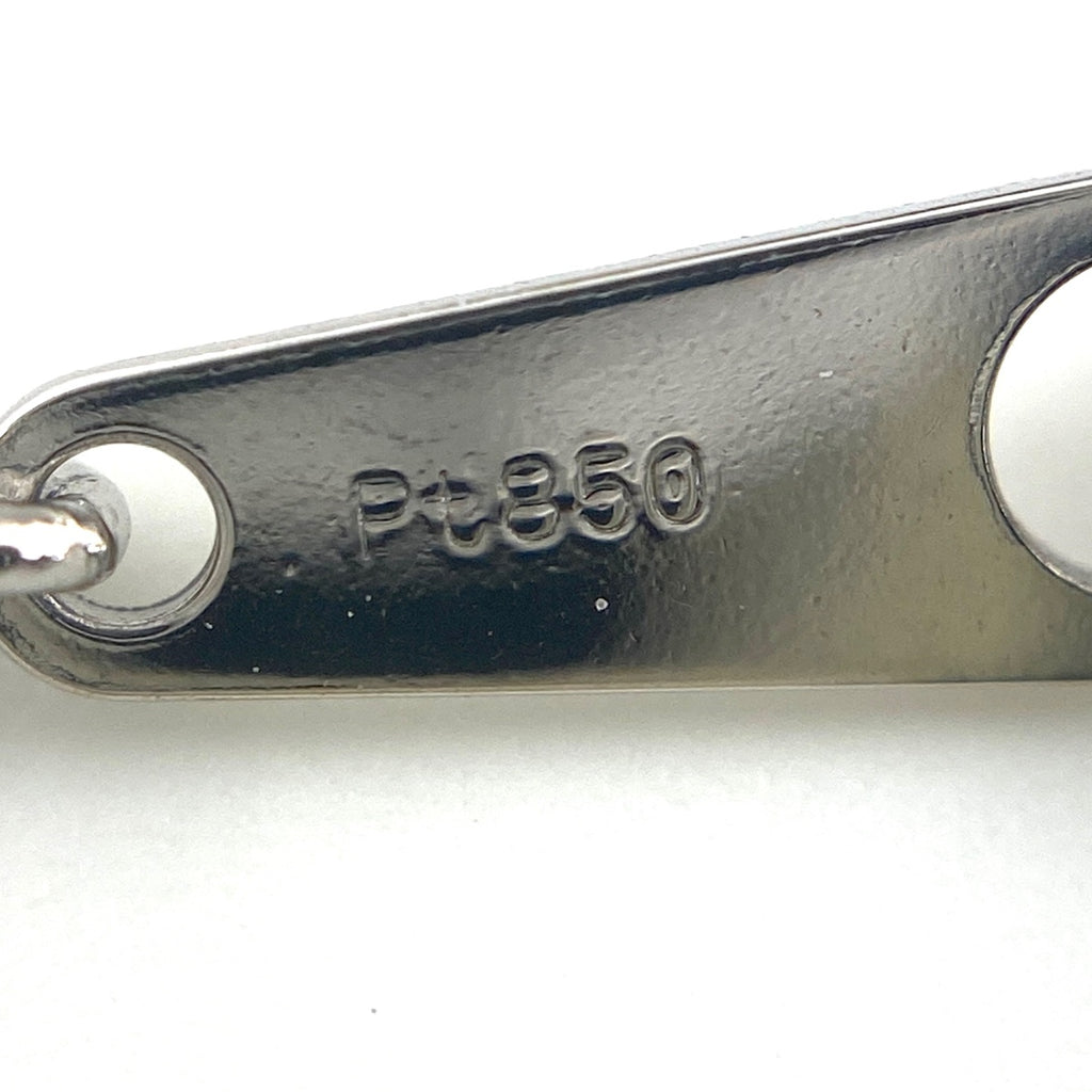 トリロジー メレダイヤ デザインネックレス プラチナ ペンダント ネックレス Pt900 Pt850 ダイヤモンド レディース 【中古】brjwl