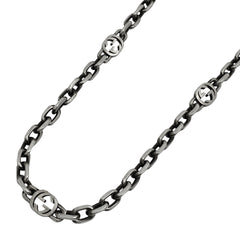 【最終値引き】 グッチ インターロッキングG チェーン ネックレス シルバー925 シルバー レディース 【中古】bracc bracc