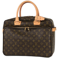 ルイ・ヴィトン イカール ハンドバッグ キャリーオンバッグ ビジネスバッグ モノグラム ブラウン M23252 レディース 【中古】brbag
