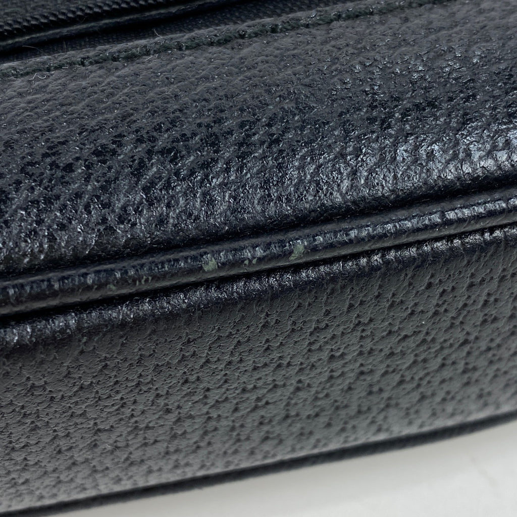 グッチ ジャッキーライン ハンドバッグ ワンショルダー ハンドバッグ ナイロン ブラック 0072038 レディース 【中古】brbag
