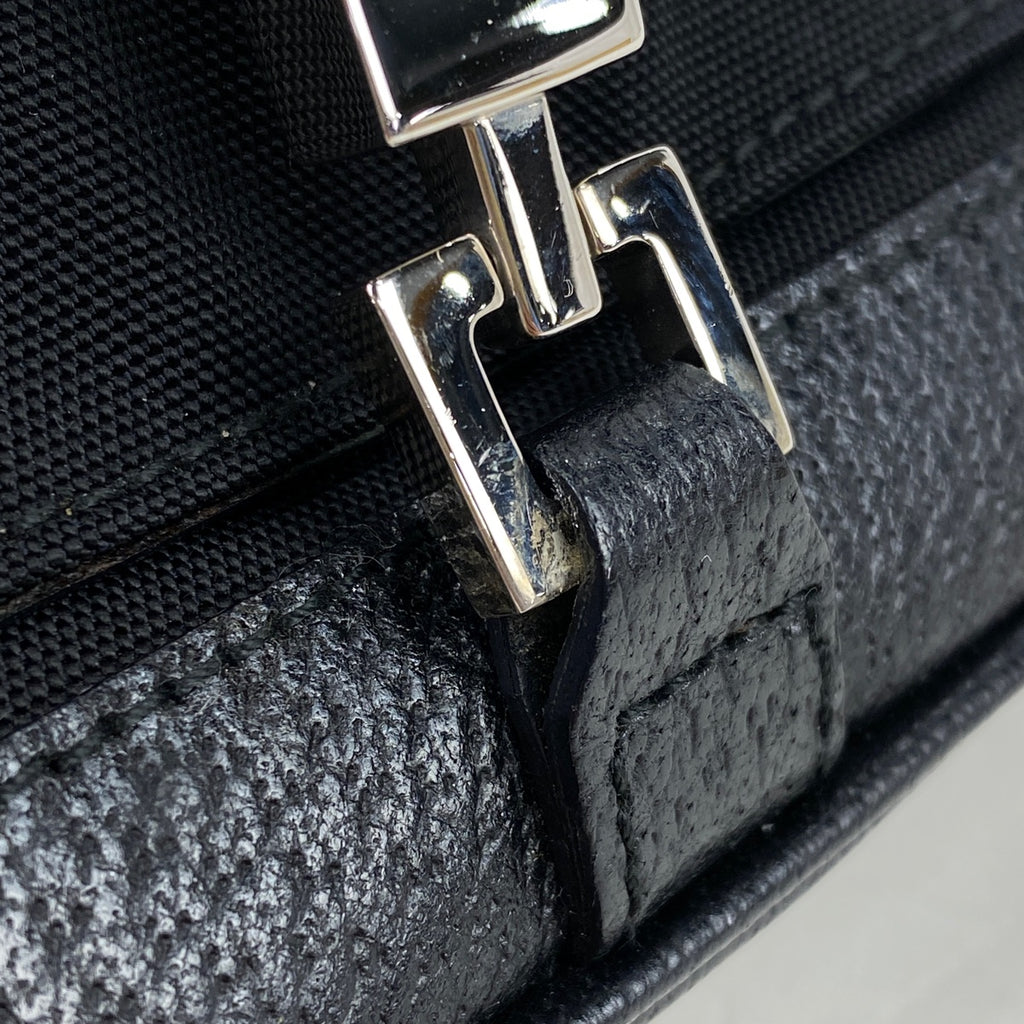 グッチ ジャッキーライン ハンドバッグ ワンショルダー ハンドバッグ ナイロン ブラック 0072038 レディース 【中古】brbag