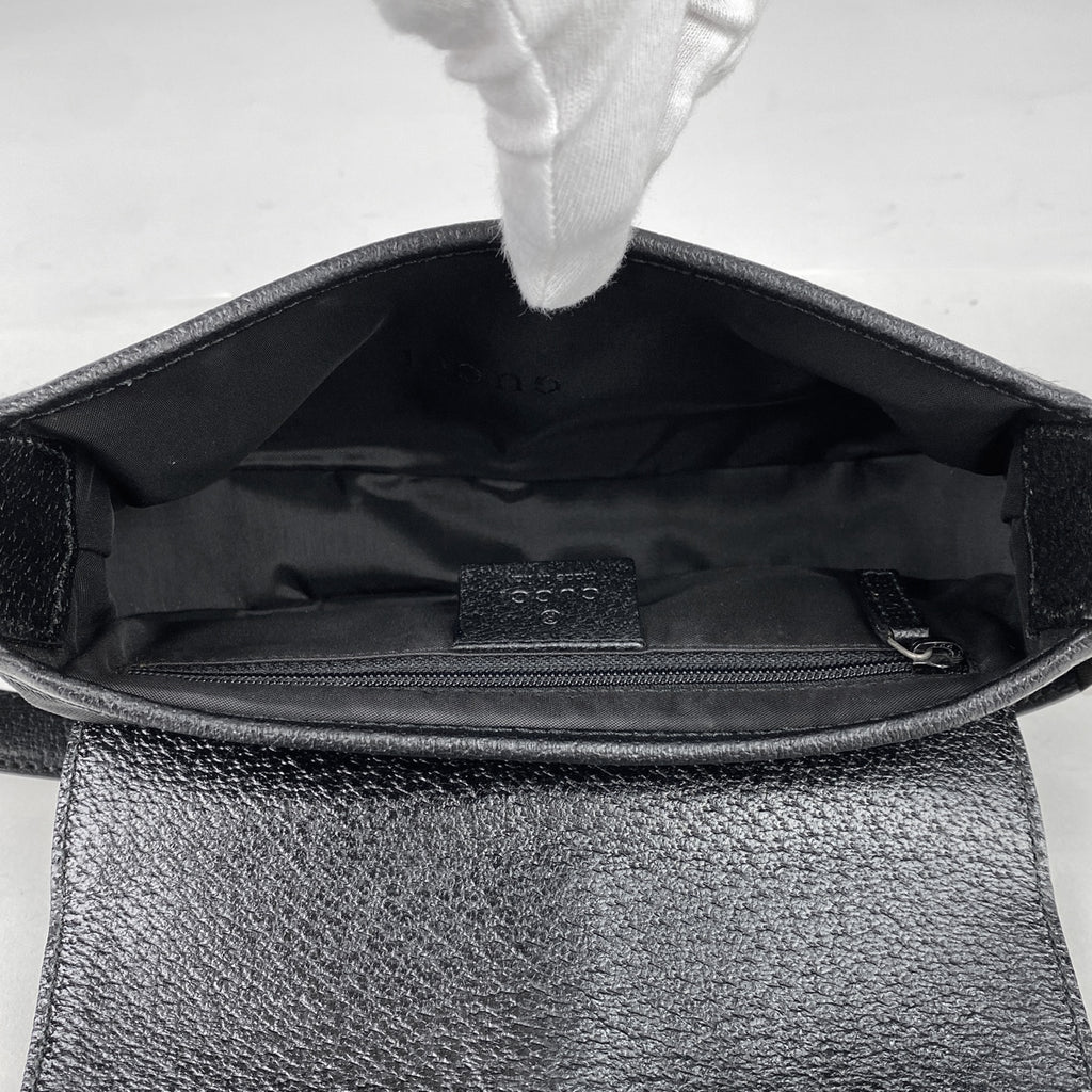 グッチ ジャッキーライン ハンドバッグ ワンショルダー ハンドバッグ ナイロン ブラック 0072038 レディース 【中古】brbag