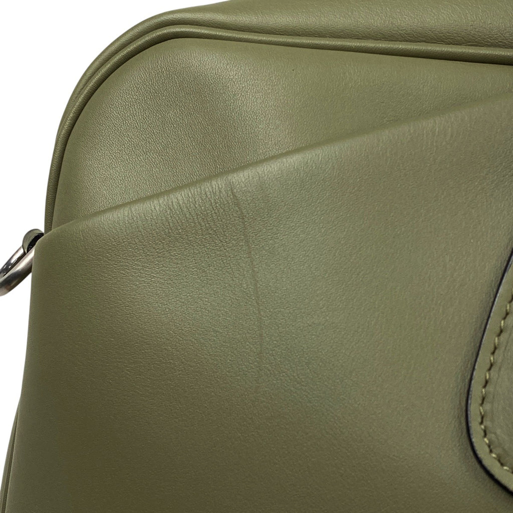 ヴァレクストラ デザイン ビジネスバッグ 2WAY ショルダーバッグ ハンドバッグ ビジネスバッグ レザー グリーン メンズ 【中古】brbag