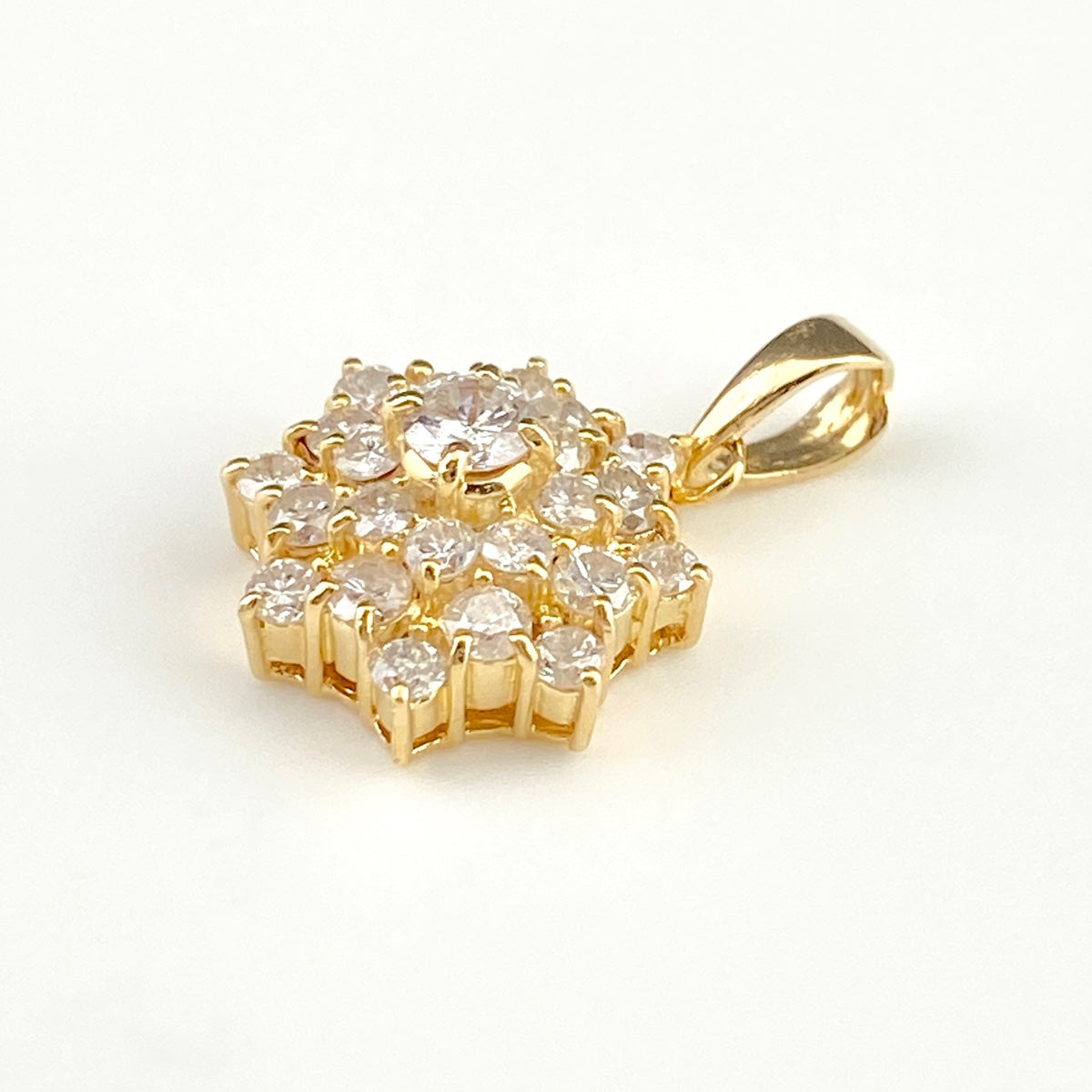 K18 ダイヤモンド花モチーフペンダント imgrc0088147962.jpg