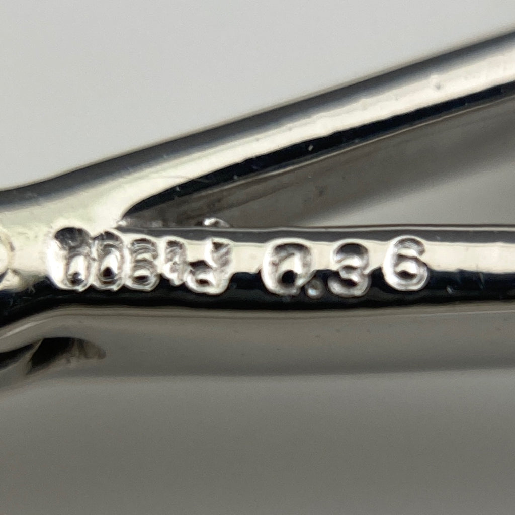 ダイヤモンド デザインネックレス プラチナ ペンダント ネックレス Pt900 Pt850 ダイヤモンド レディース 【中古】nbjwl