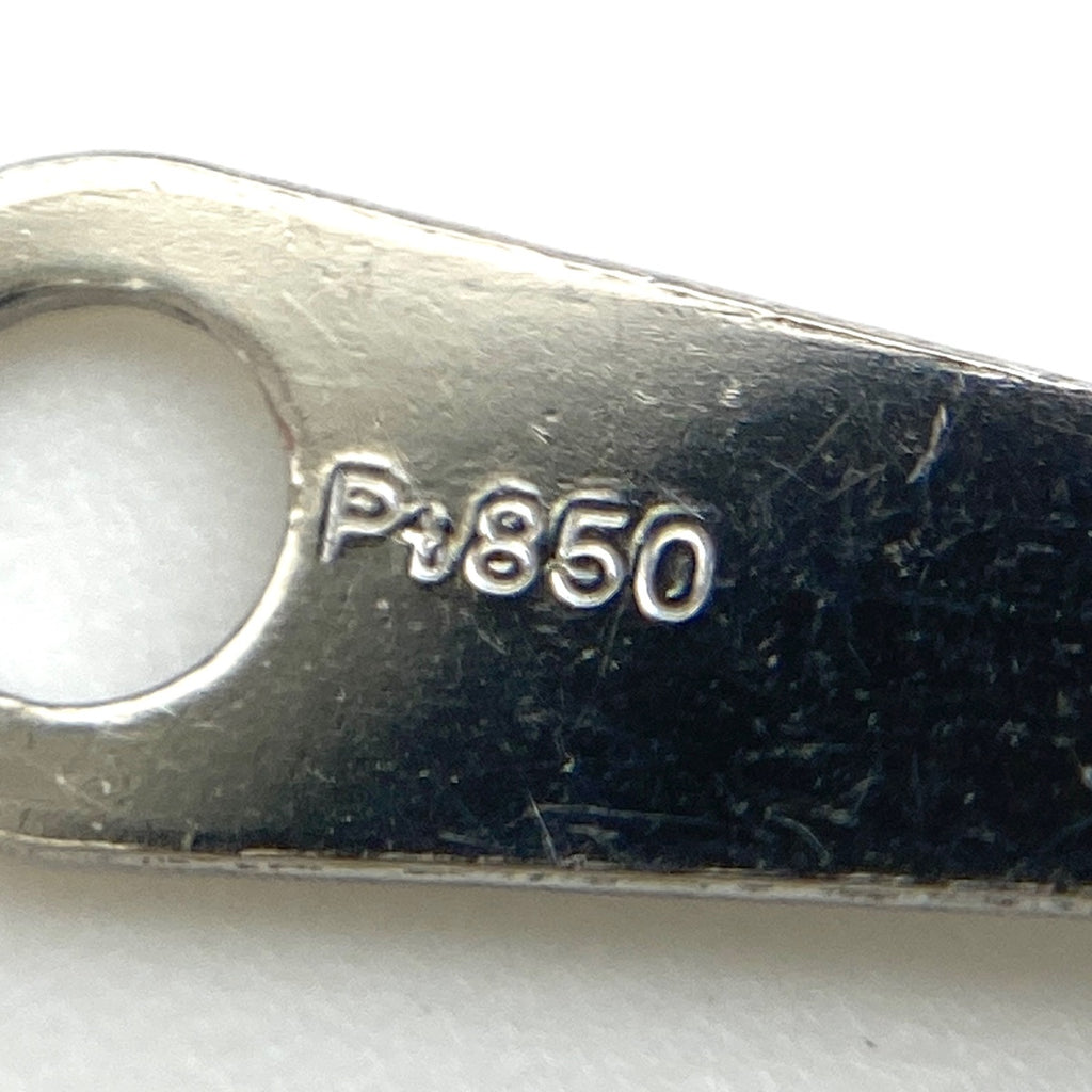 ダイヤモンド デザインネックレス プラチナ ペンダント ネックレス Pt900 Pt850 ダイヤモンド レディース 【中古】nbjwl
