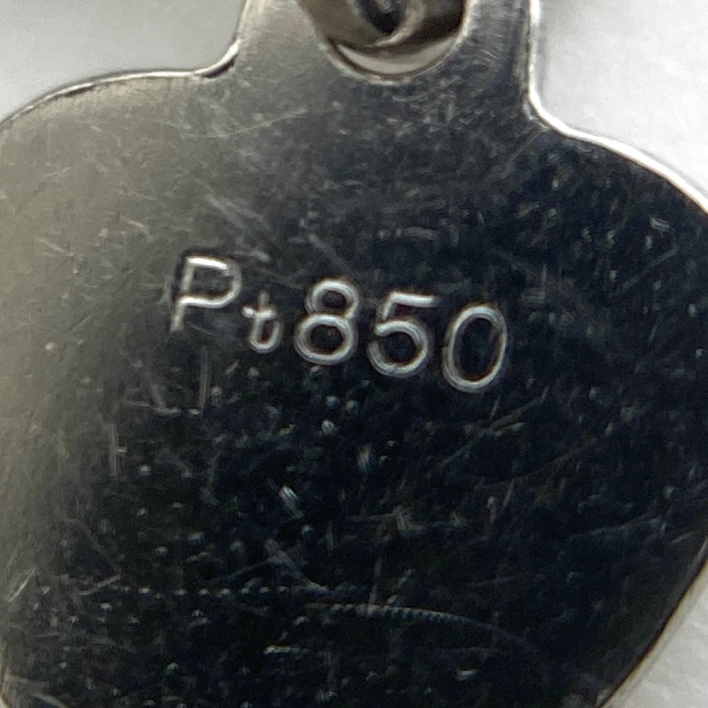 ダイヤモンド デザインネックレス プラチナ ペンダント ネックレス Pt900 Pt850 ダイヤモンド レディース 【中古】nbjwl