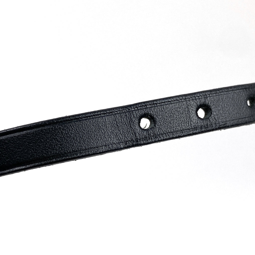 エルメス アピ 1 ブレスレット 腕輪 3連 ブレスレット レザー ブラック レディース 【中古】 
 ラッピング可