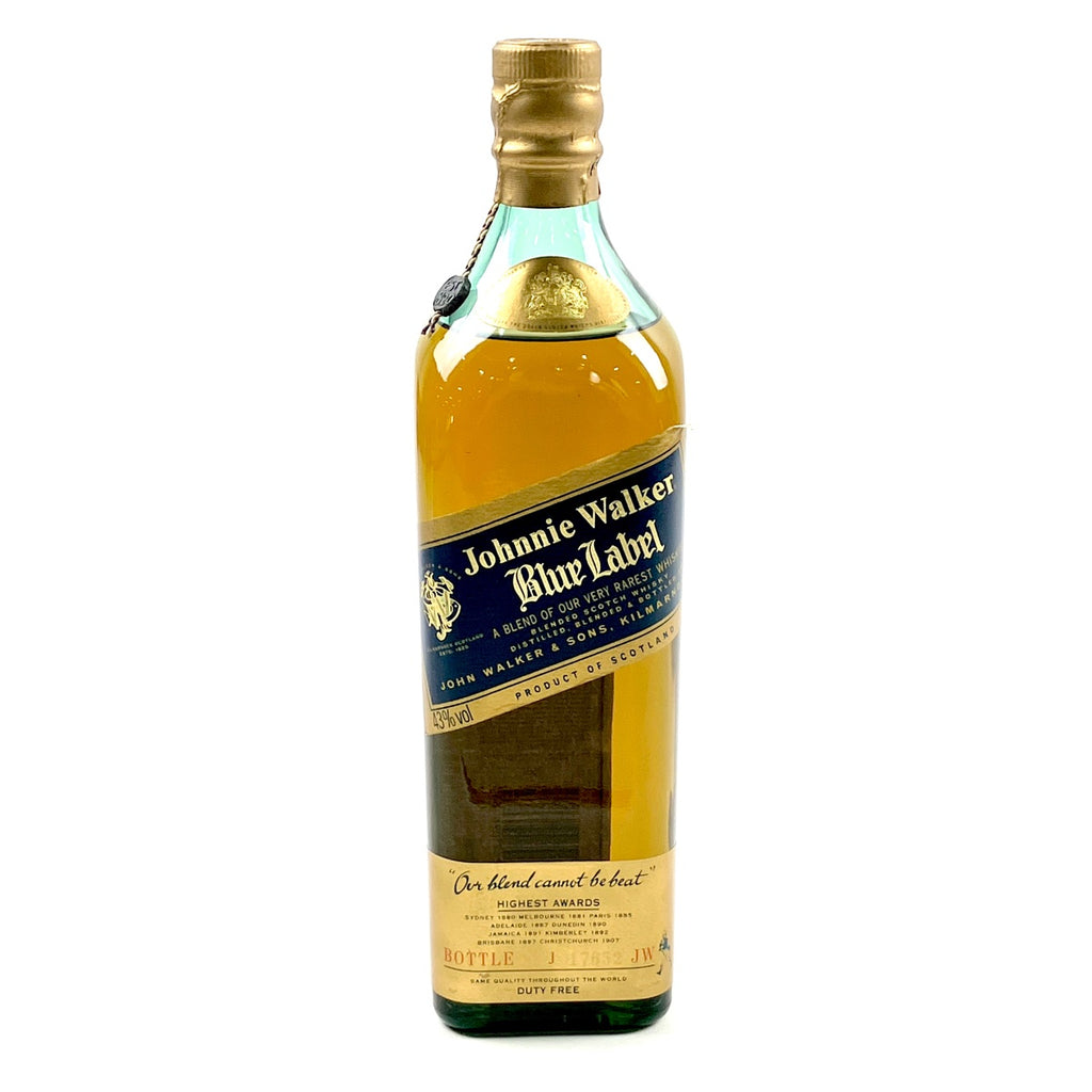 ジョニーウォーカー JOHNNIE WALKER ブルーラベル 750ml スコッチウイスキー ブレンデッド 【古酒】 liqbb