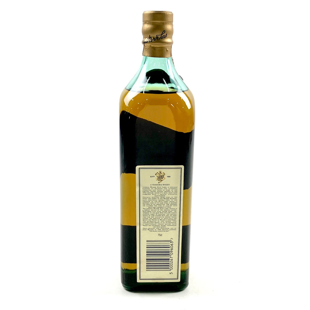 ジョニーウォーカー JOHNNIE WALKER ブルーラベル 750ml スコッチウイスキー ブレンデッド 【古酒】 liqbb