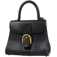 デルヴォー ブリヨン ハンドバッグ 手提げ ハンドバッグ レザー ブラック レディース 【中古】brbag