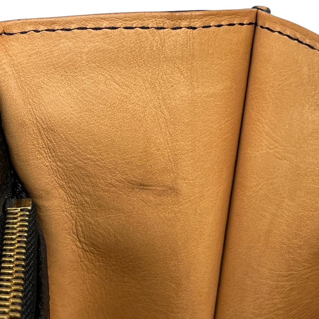 デルヴォー ブリヨン ハンドバッグ 手提げ ハンドバッグ レザー ブラック レディース 【中古】brbag