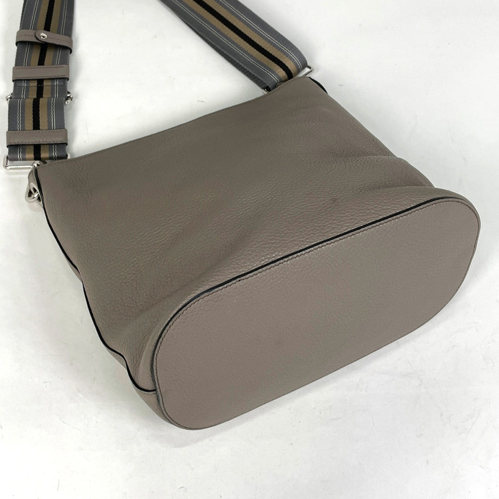 プラダ ロゴ ショルダーバッグ ヴィッテロ フェニックス ショルダーバッグ レザー ベージュ 1BE057 レディース 【中古】brbag