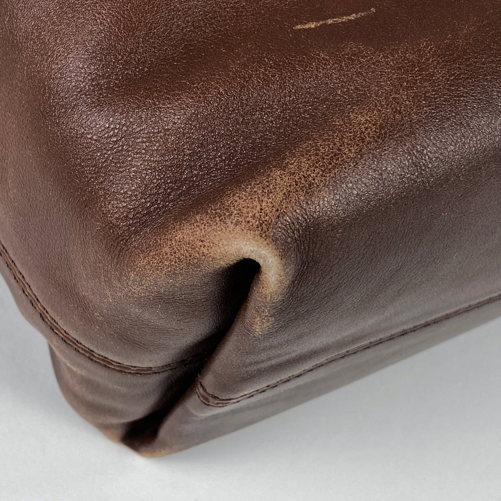 シャネル ココマーク トートバッグ ショルダーバッグ レザー ブラウン レディース 【中古】 brbag