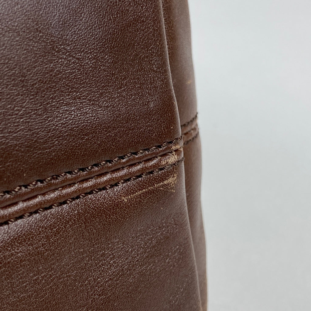 シャネル ココマーク トートバッグ ショルダーバッグ レザー ブラウン レディース 【中古】 brbag