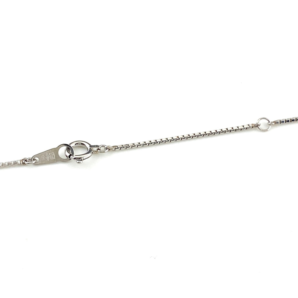 ドロップ モチーフ デザインネックレス プラチナ ペンダント メレダイヤ ダイヤモンド 雫 ネックレス Pt900 Pt850 アレキサンドライト レディース 【中古】nbjwl