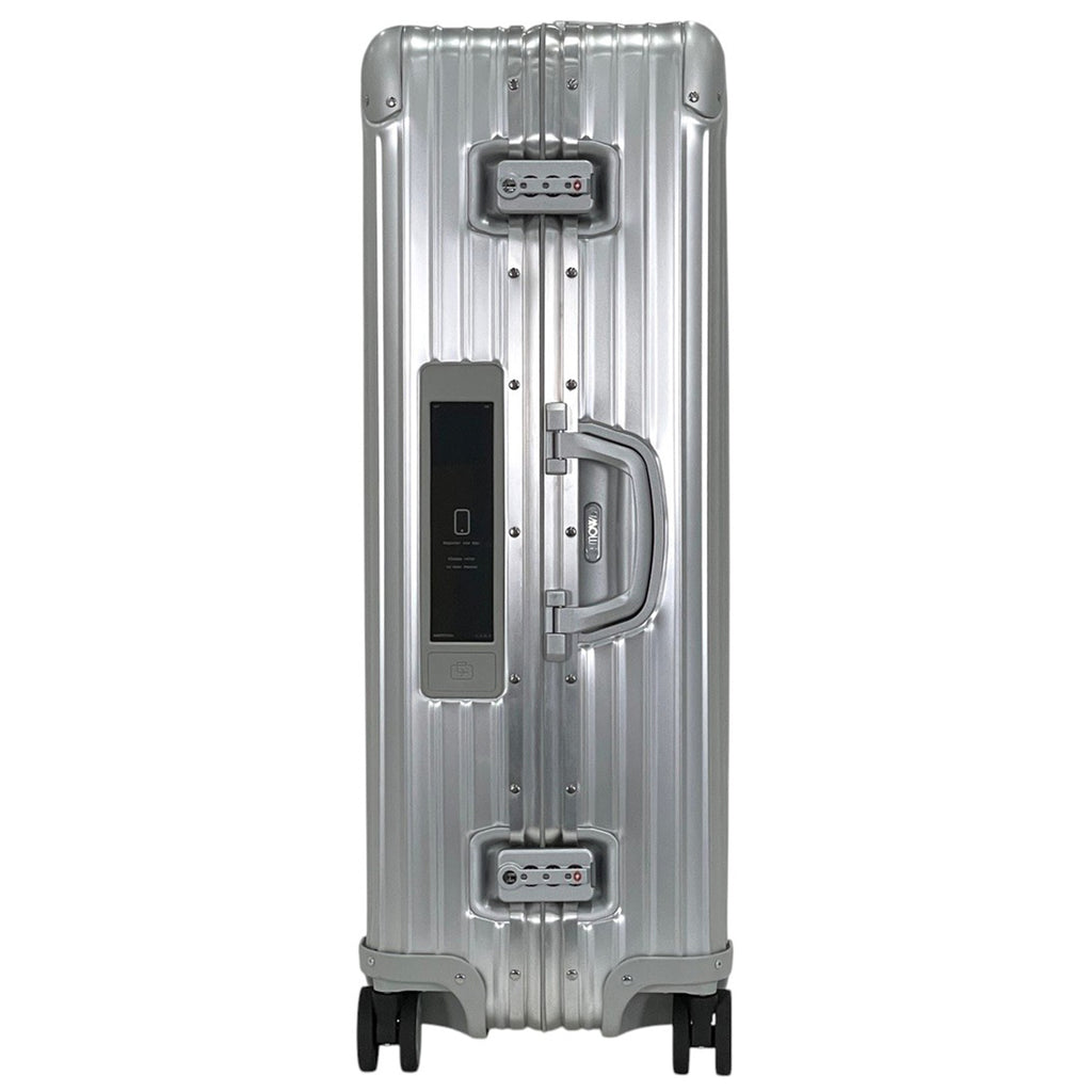 リモワ トパーズ 32 電子タグ 4輪 98L スーツケース TSAロック TOPAS ELECTRONIC TAG キャリーバッグ アルミ シルバー 92377005 レディース 【中古】brbag