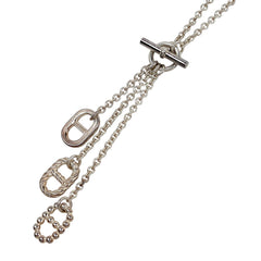 エルメス シェーヌダンクル パラード PM ネックレス ファッションアクセサリー ネックレス シルバー925 シルバー レディース 【中古】 
 ラッピング可