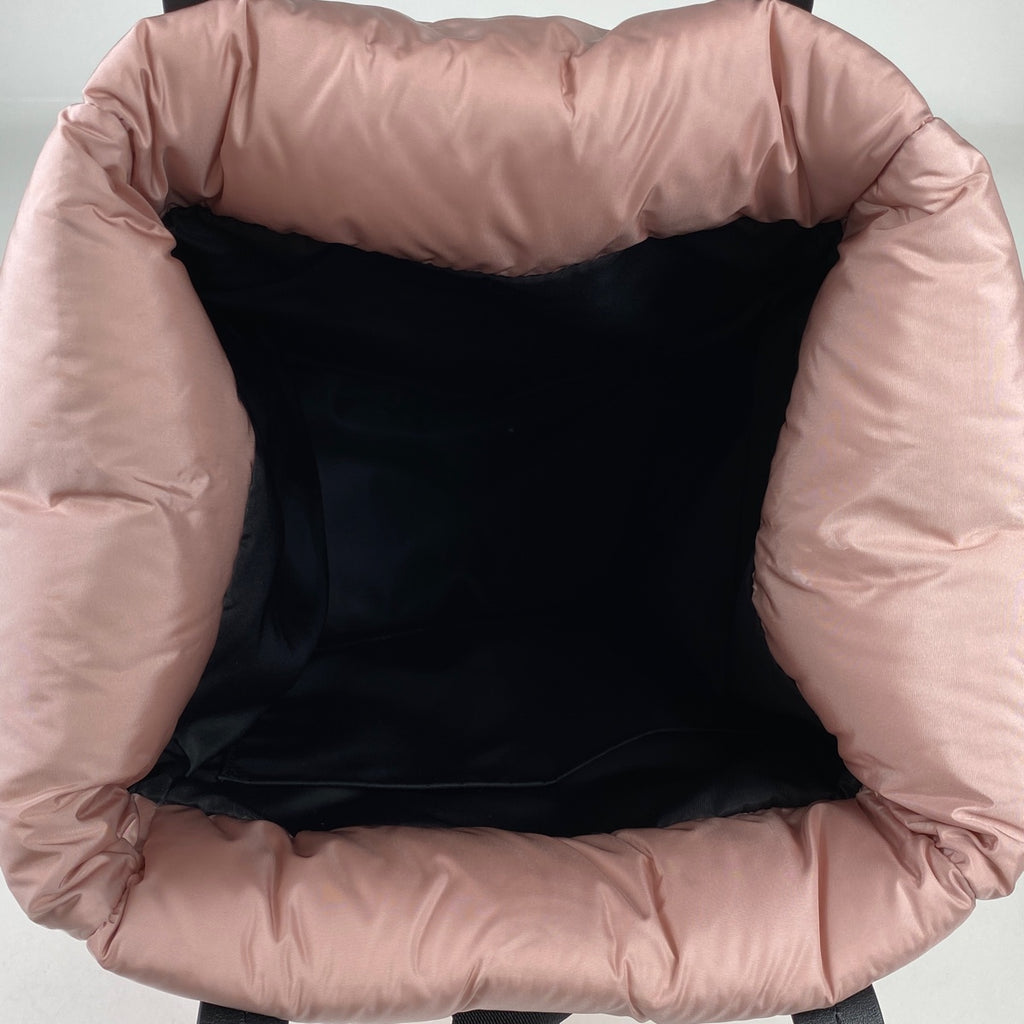 モンクレール ザンダー トート スモール XANDER TOTE SMALL ダウン トートバッグ ナイロン ピンク H209B5D00002 レディース 【中古】