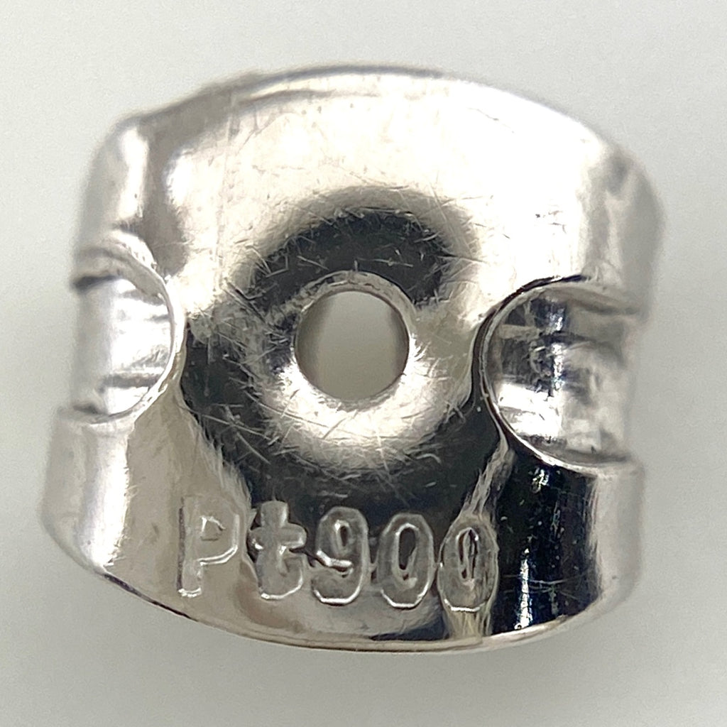 【在庫一掃】 ダイヤモンド デザインピアス プラチナ ピアス Pt900 ダイヤモンド レディース 【中古】nbjwl