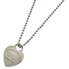 ティファニー リターン トゥ ティファニー ネックレス ハートモチーフ ロング ネックレス シルバー925 シルバー レディース ブランドアクセサリー 【中古】bracc