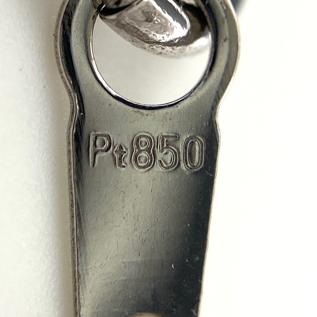 ルビー デザインネックレス プラチナ ペンダント メレダイヤ ダイヤモンド ネックレス Pt900 Pt850 ルビー レディース 【中古】nbjwl