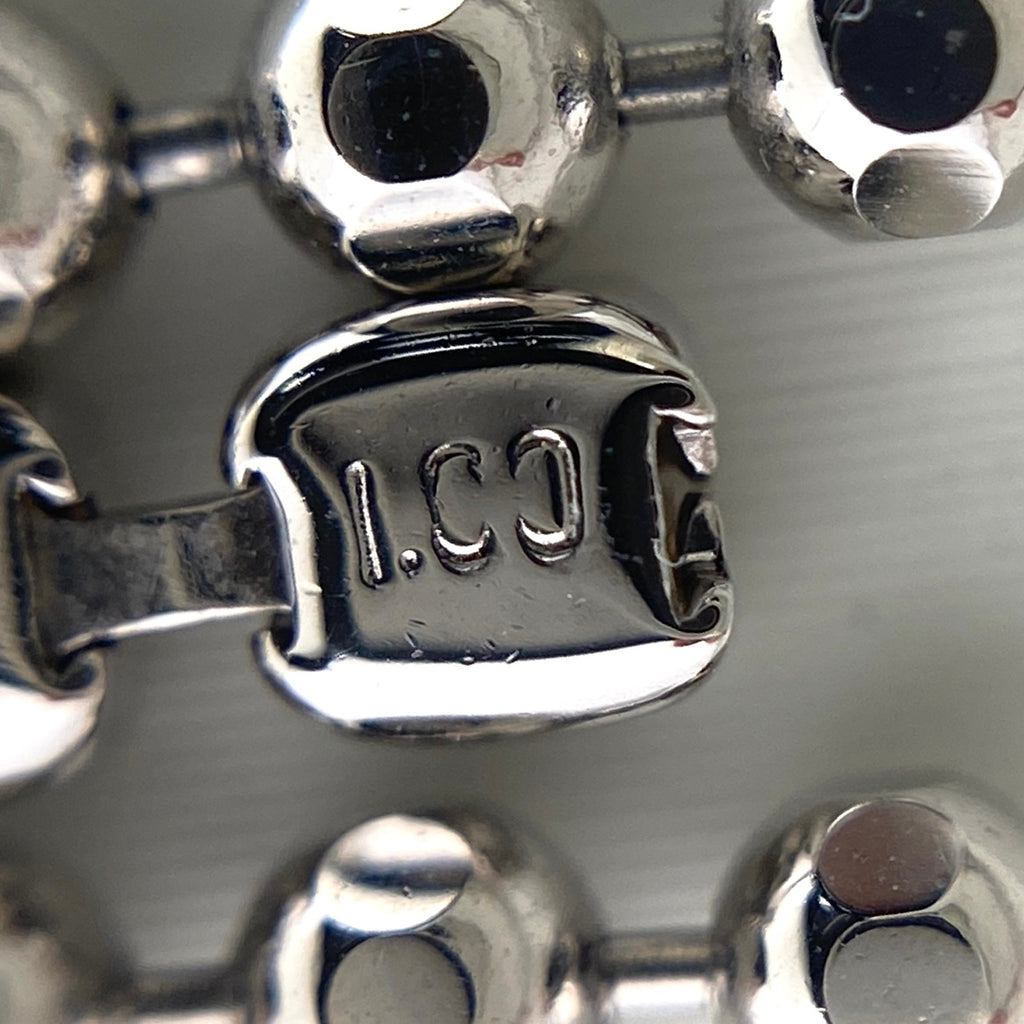 メレダイヤ デザインネックレス WG ホワイトゴールド ペンダント ネックレス K18 WG ダイヤモンド レディース 【中古】nbjwl