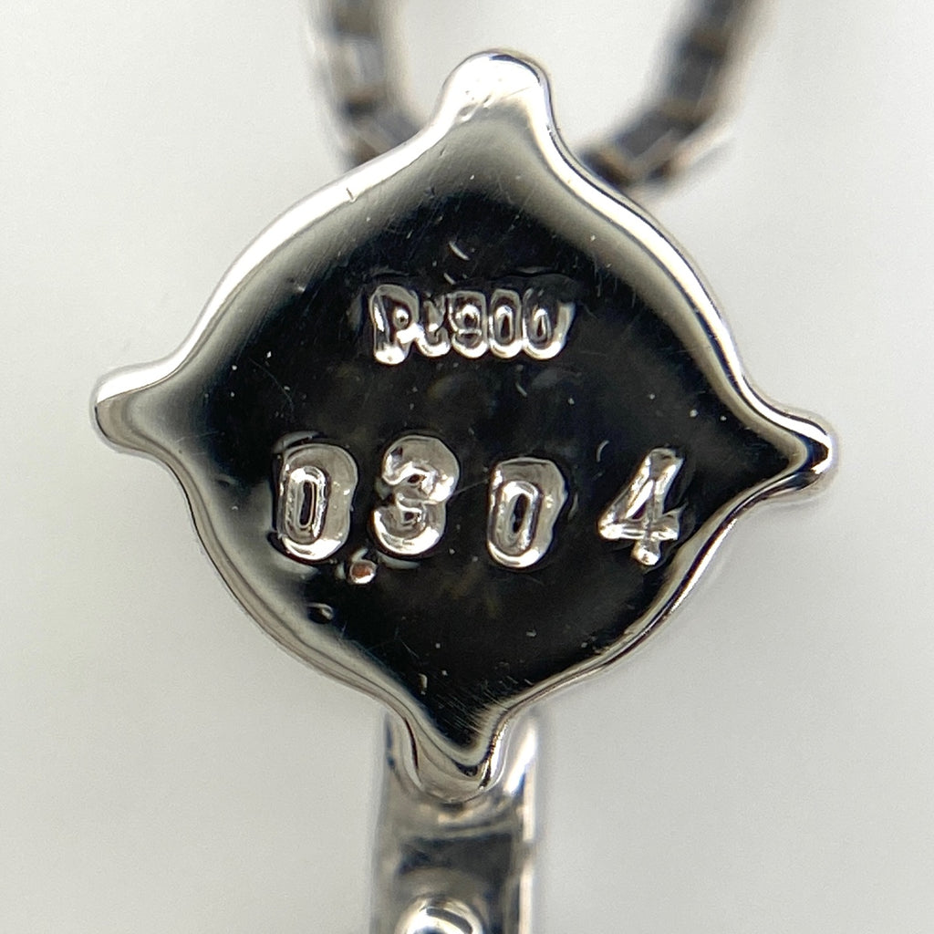 ダイヤモンド デザインネックレス プラチナ ペンダント 2WAY ネックレス Pt900 Pt850 ダイヤモンド レディース 【中古】nbjwl