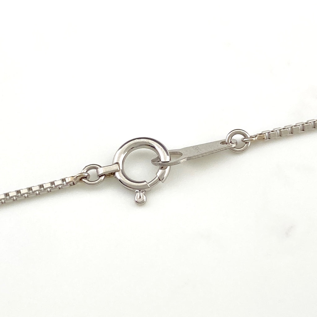 メレダイヤ デザインネックレス プラチナ ペンダント ネックレス Pt900 Pt850 ダイヤモンド レディース 【中古】nbjwl