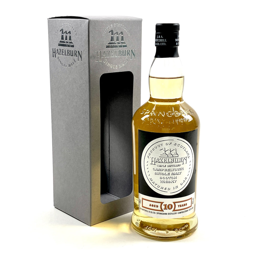ヘーゼルバーン HAZELBURN 10年 700ml スコッチウイスキー シングルモルト 【古酒】