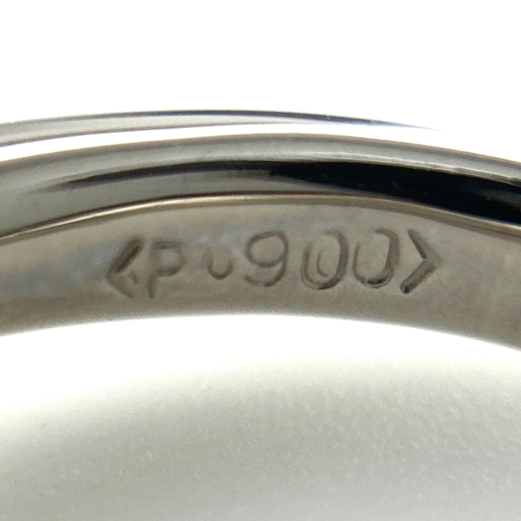 メレダイヤ デザインリング プラチナ 指輪 リング 10.5号 Pt900 ダイヤモンド レディース 【中古】nbjwl