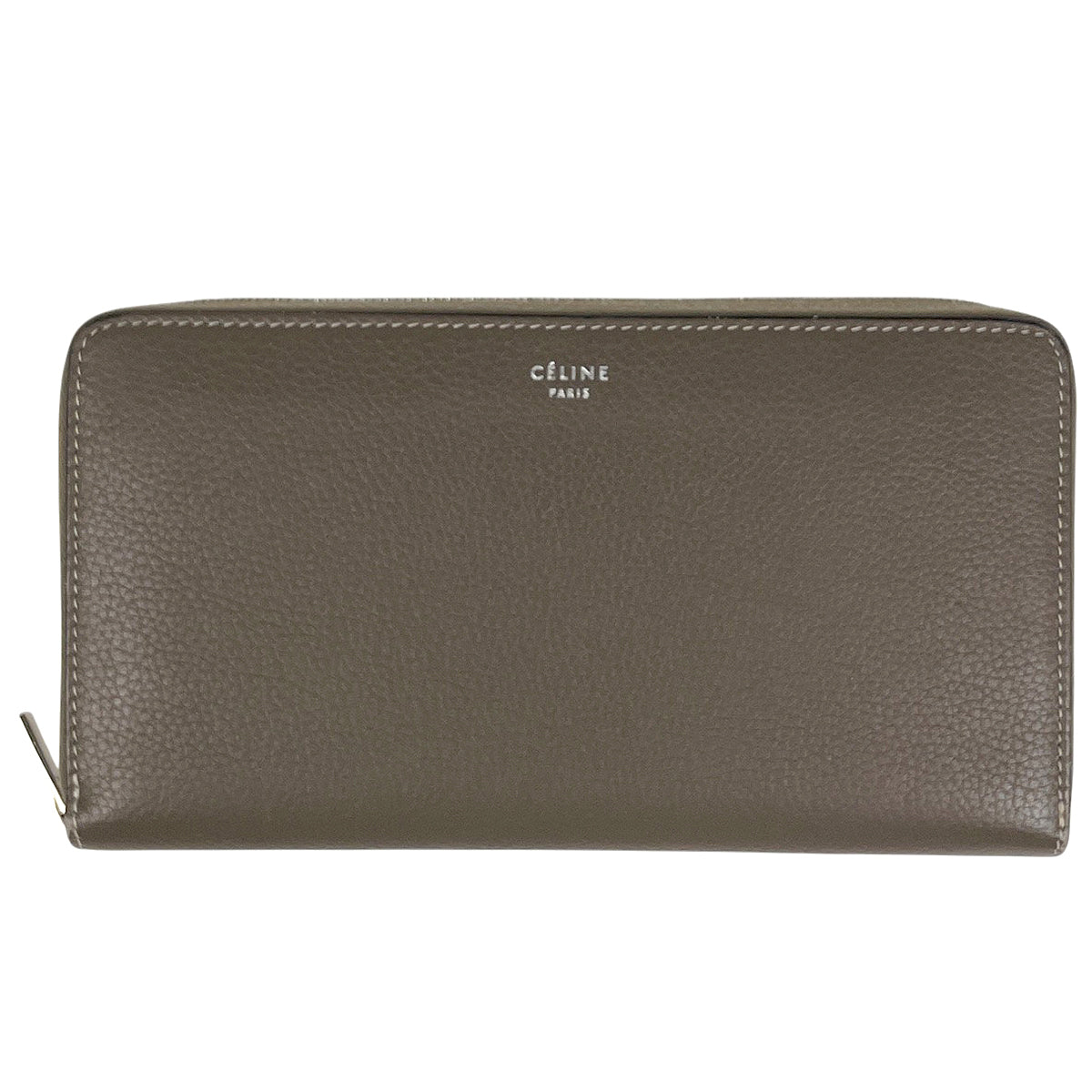 ほぼ未使用　CELINE ラウンドケース ダークブラウン ほぼ未使用 CELINE ラウンドケース ダークブラウン ほぼ未使用 CELINE