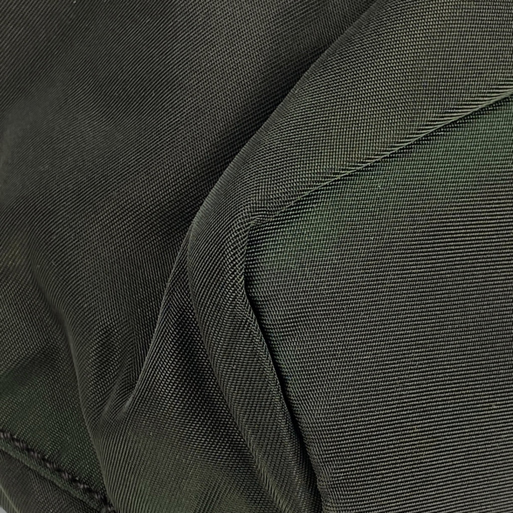 プラダ ロゴプレート トートバッグ ハンドバッグ トートバッグ テスートナイロン グリーン レディース 【中古】brbag