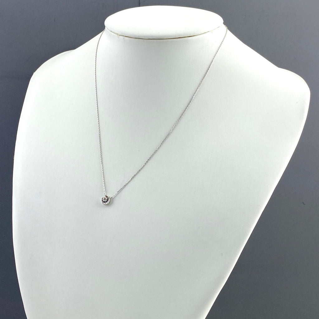 ヴァンドーム青山 メレダイヤ デザインネックレス プラチナ ペンダント ネックレス Pt950 Pt850 ダイヤモンド レディース 【中古】brjwl