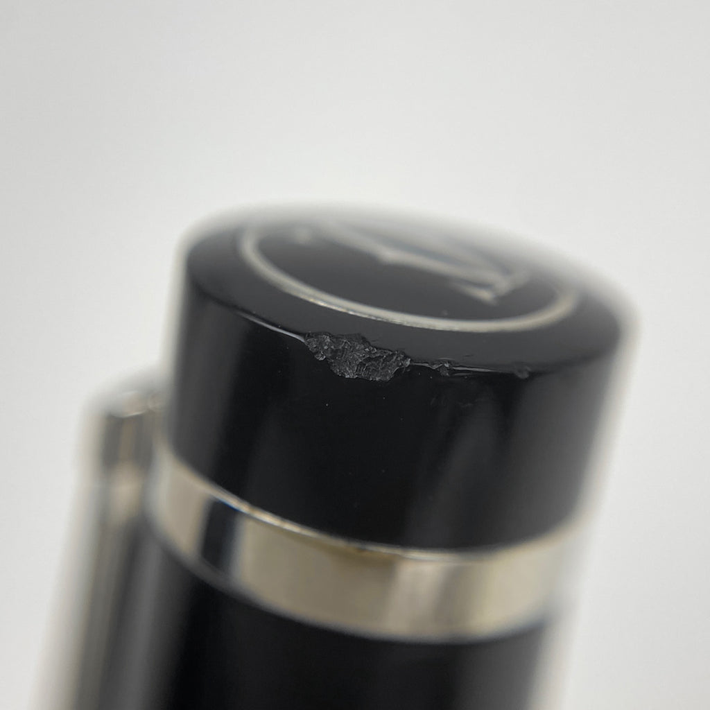 カルティエ パシャ ドゥ カルティエ ボールペン ロゴ 筆記具 文房具 ボールペン プラスチック ブラック レディース 【中古】 brbag