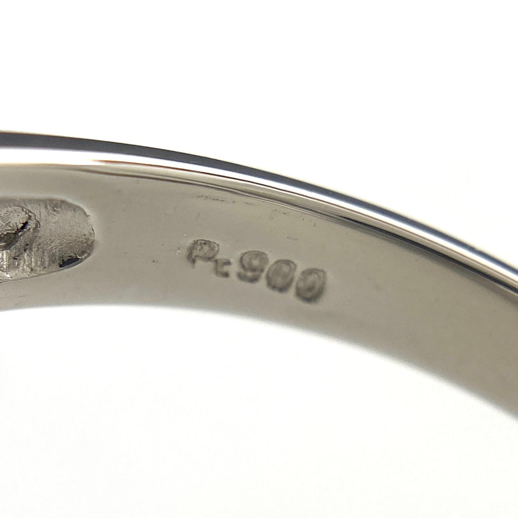 メレダイヤ デザインリング プラチナ 指輪 リング 10.5号 Pt900 ダイヤモンド レディース 【中古】nbjwl