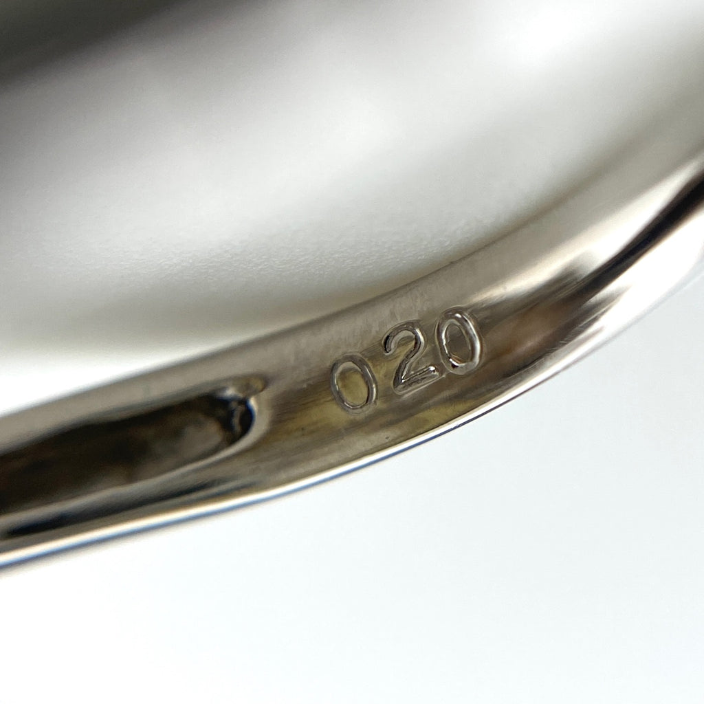パール デザインリング プラチナ 指輪 メレダイヤ リング 10.5号 Pt900 パール ダイヤモンド レディース 【中古】nbjwl