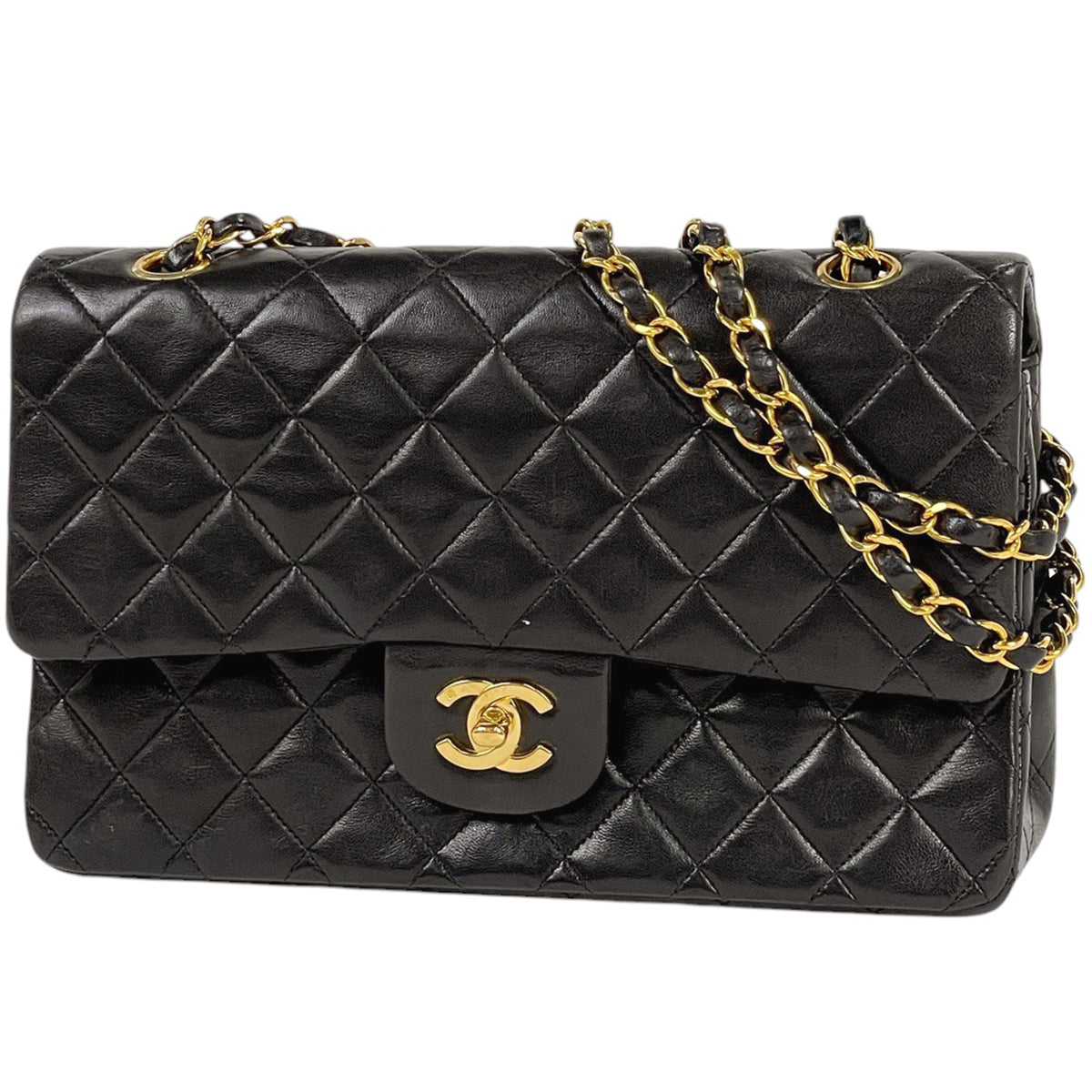 CHANEL シャネル ショルダーバッグ マトラッセ マキシチェーン