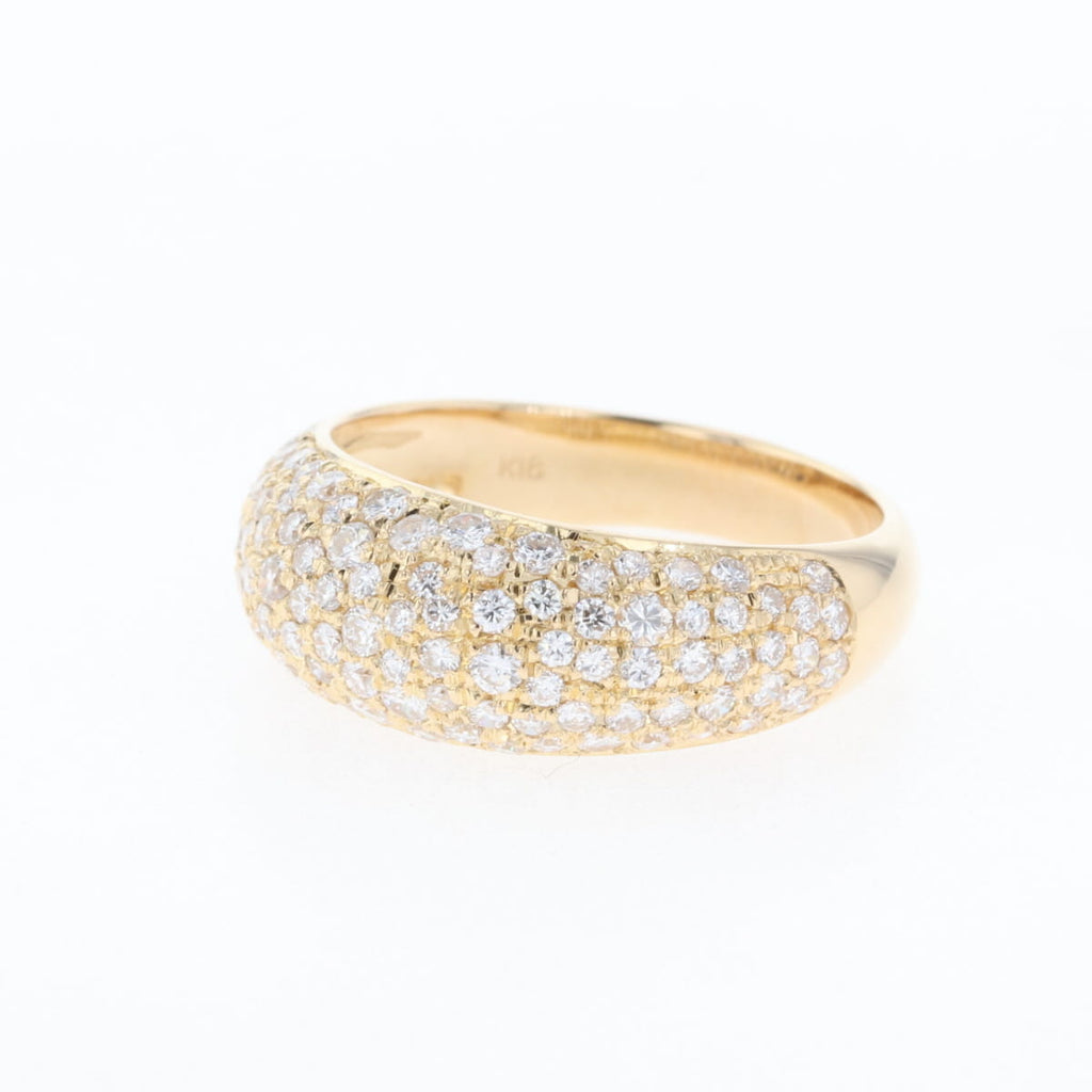 も*く様 使用感あり メレダイヤリング　ダイヤモンド　18K 指輪　10号 ダイヤ リング K18 ダイヤモンド 0 50ct 指輪 メレ 18金