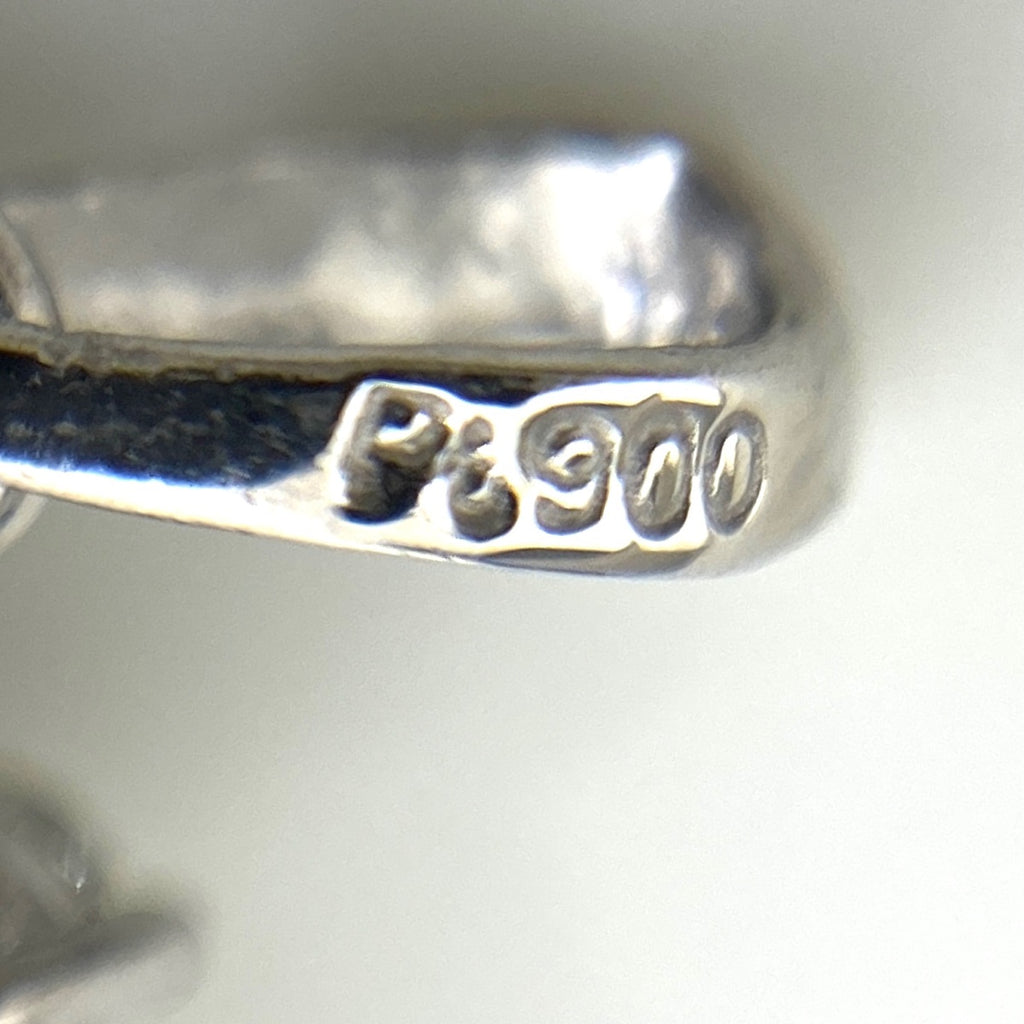 ダイヤモンド デザインペンダントトップ プラチナ ペンダントトップ Pt900 ダイヤモンド レディース 【中古】nbjwl