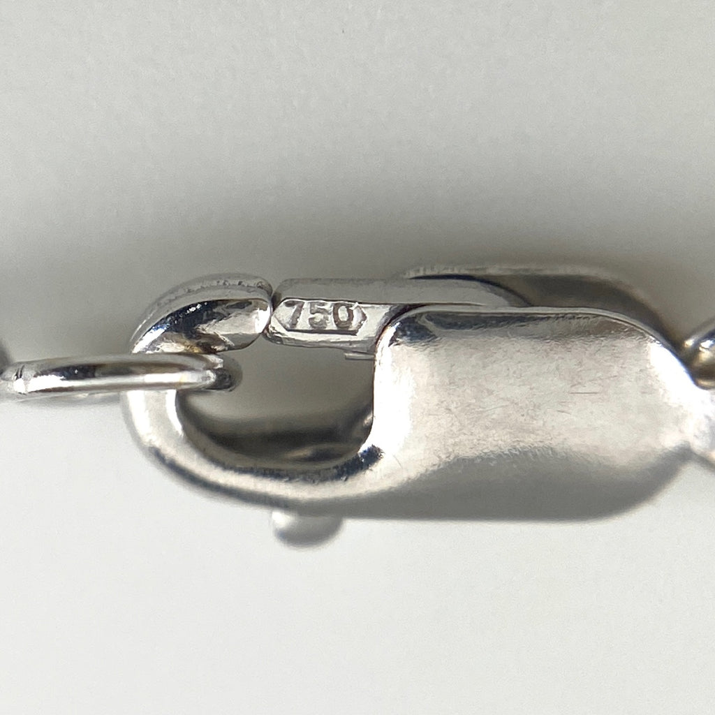 スターモチーフ ネックレス メレダイヤ ペンダント ネックレス K18 750 ダイヤモンド レディース 【中古】nbjwl